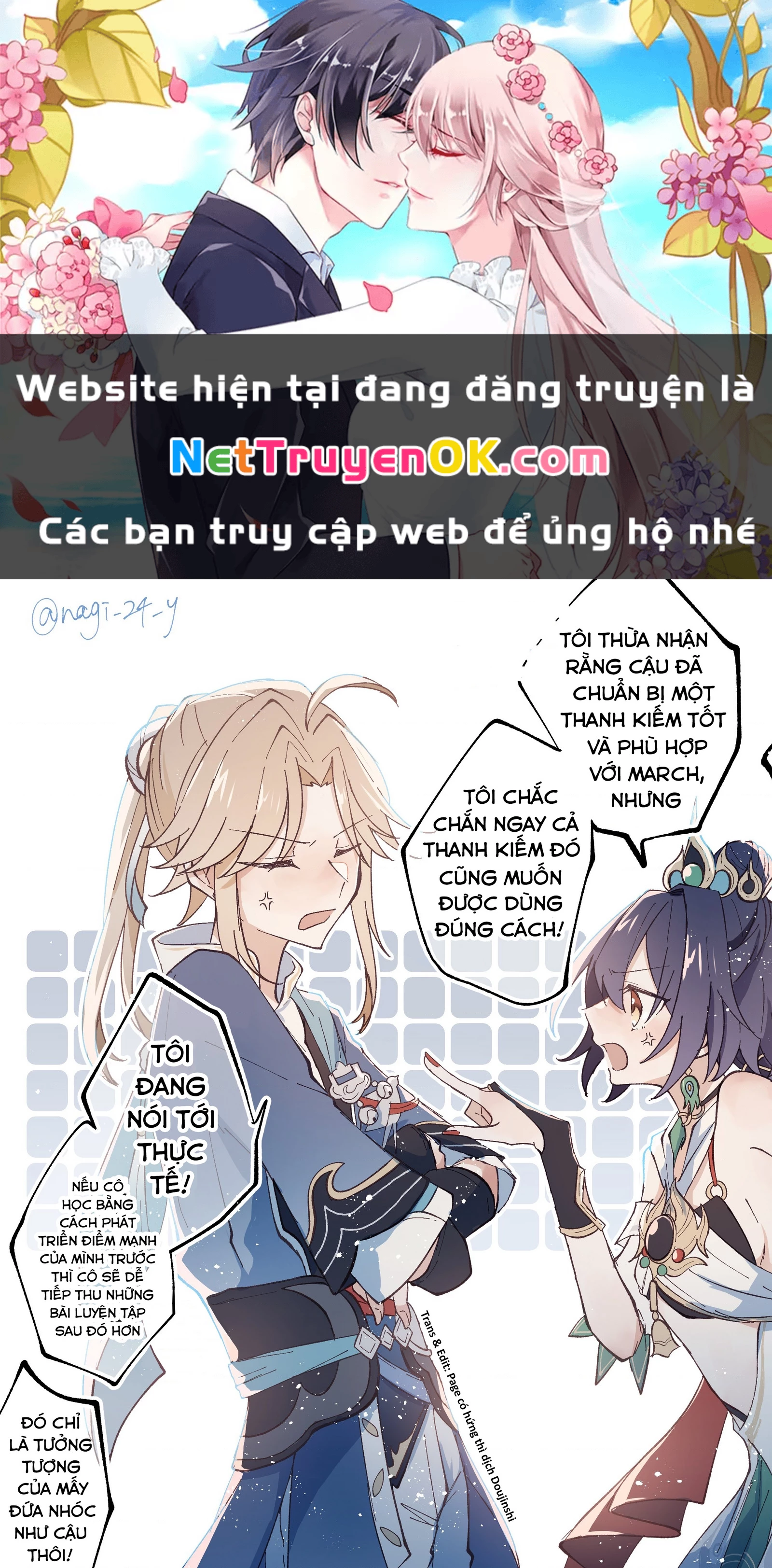 Tuyển tập truyện dịch của Page có hứng thì dịch Doujinshi Chapter 195 - Trang 3