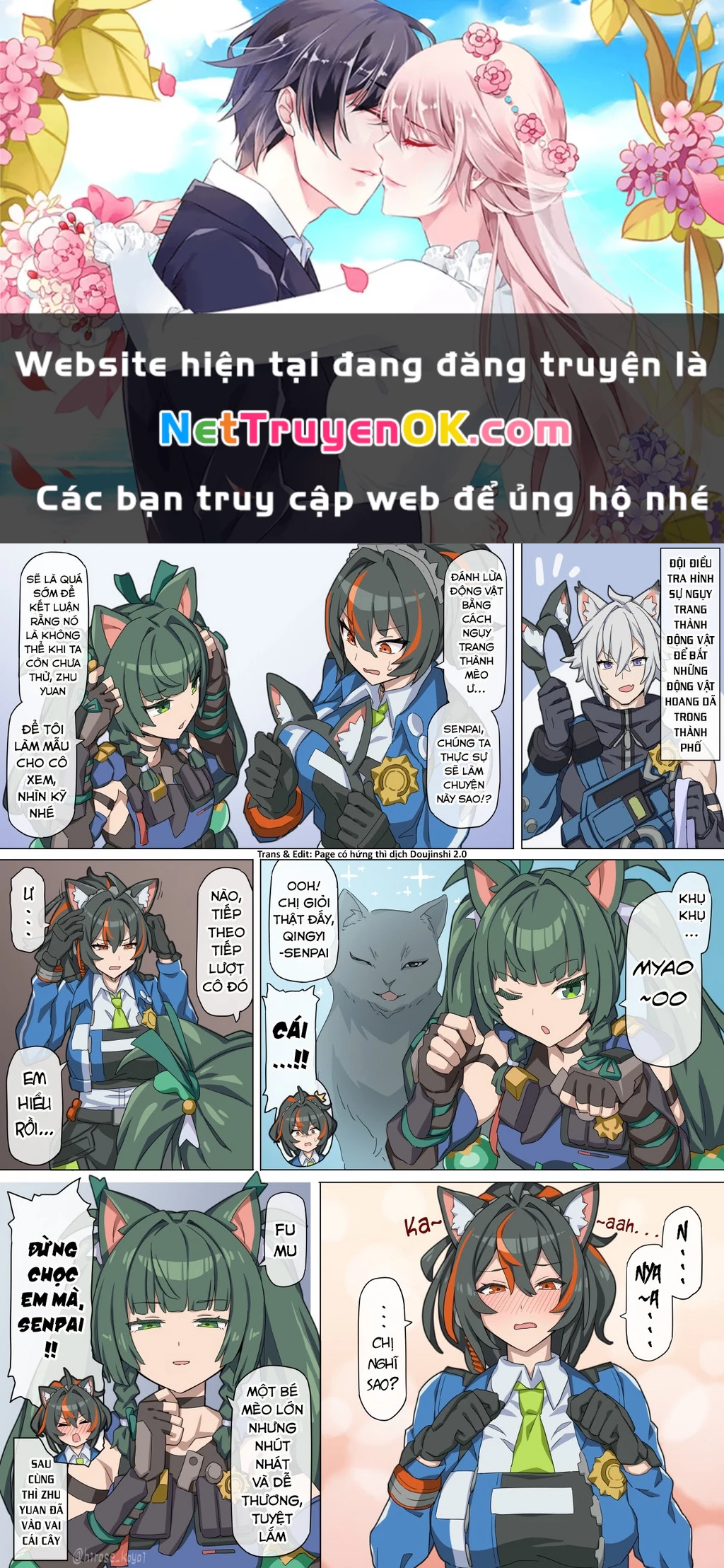 Tuyển tập truyện dịch của Page có hứng thì dịch Doujinshi Chapter 307 - Trang 3