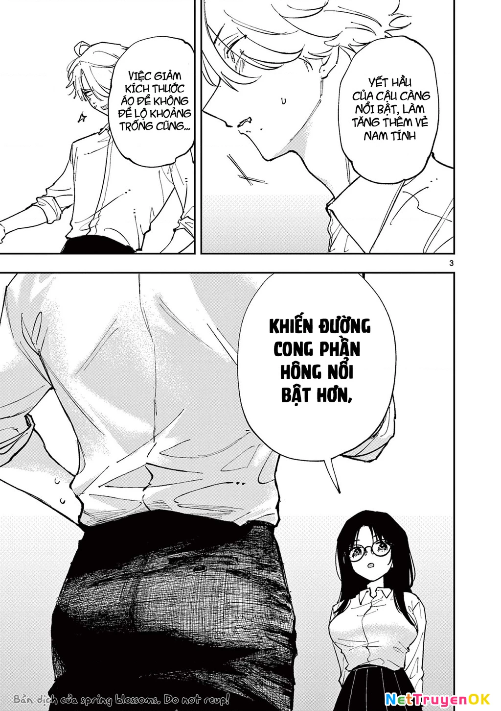 Nhỏ ngồi cạnh bên nhìn tôi với ánh mắt như vậy Chapter 2 - Trang 2