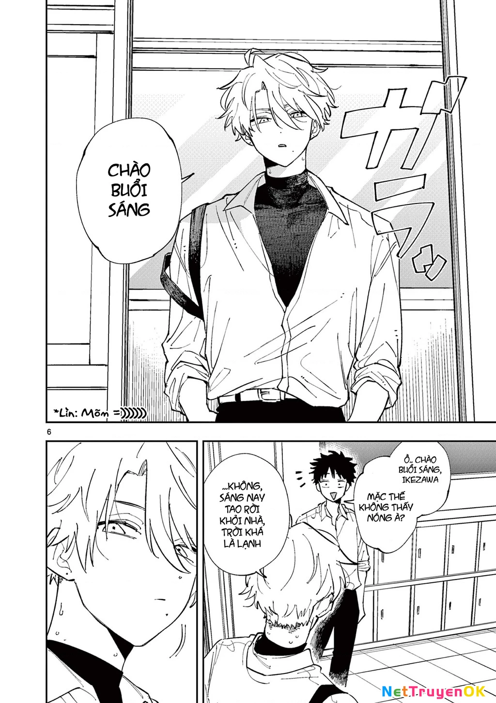 Nhỏ ngồi cạnh bên nhìn tôi với ánh mắt như vậy Chapter 3 - Trang 2