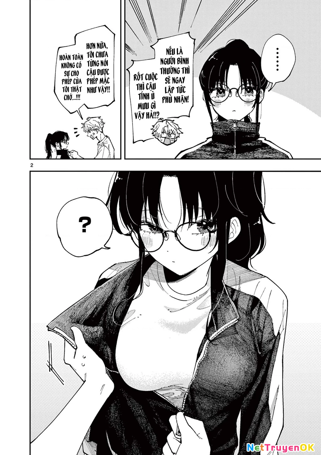 Nhỏ ngồi cạnh bên nhìn tôi với ánh mắt như vậy Chapter 5 - Trang 2