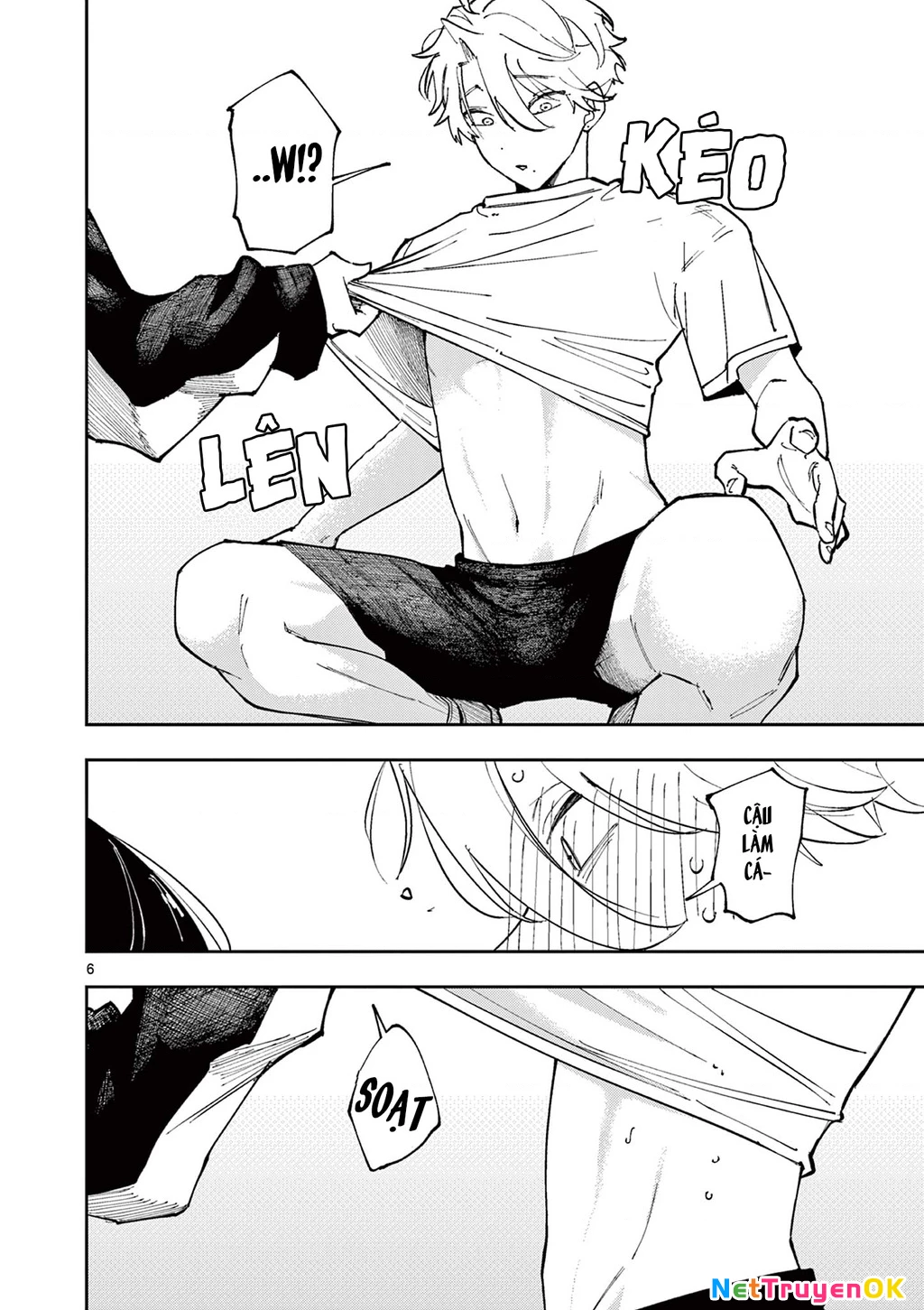 Nhỏ ngồi cạnh bên nhìn tôi với ánh mắt như vậy Chapter 5 - Trang 2