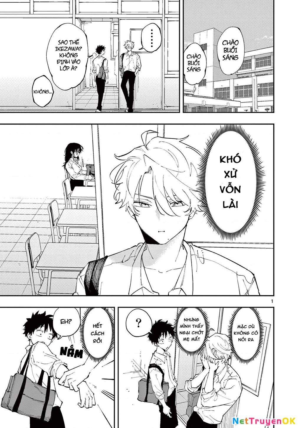 Nhỏ ngồi cạnh bên nhìn tôi với ánh mắt như vậy Chapter 7 - Trang 2