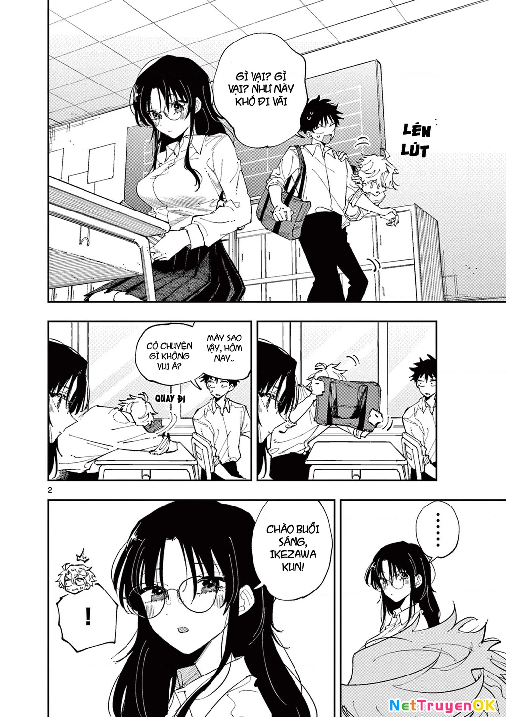 Nhỏ ngồi cạnh bên nhìn tôi với ánh mắt như vậy Chapter 7 - Trang 2