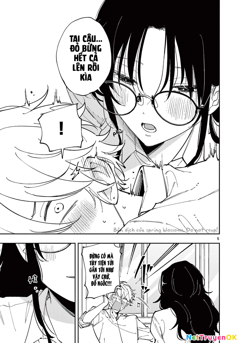 Nhỏ ngồi cạnh bên nhìn tôi với ánh mắt như vậy Chapter 7 - Trang 2