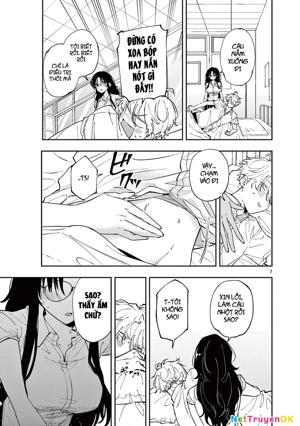 Nhỏ ngồi cạnh bên nhìn tôi với ánh mắt như vậy Chapter 10 - Trang 2