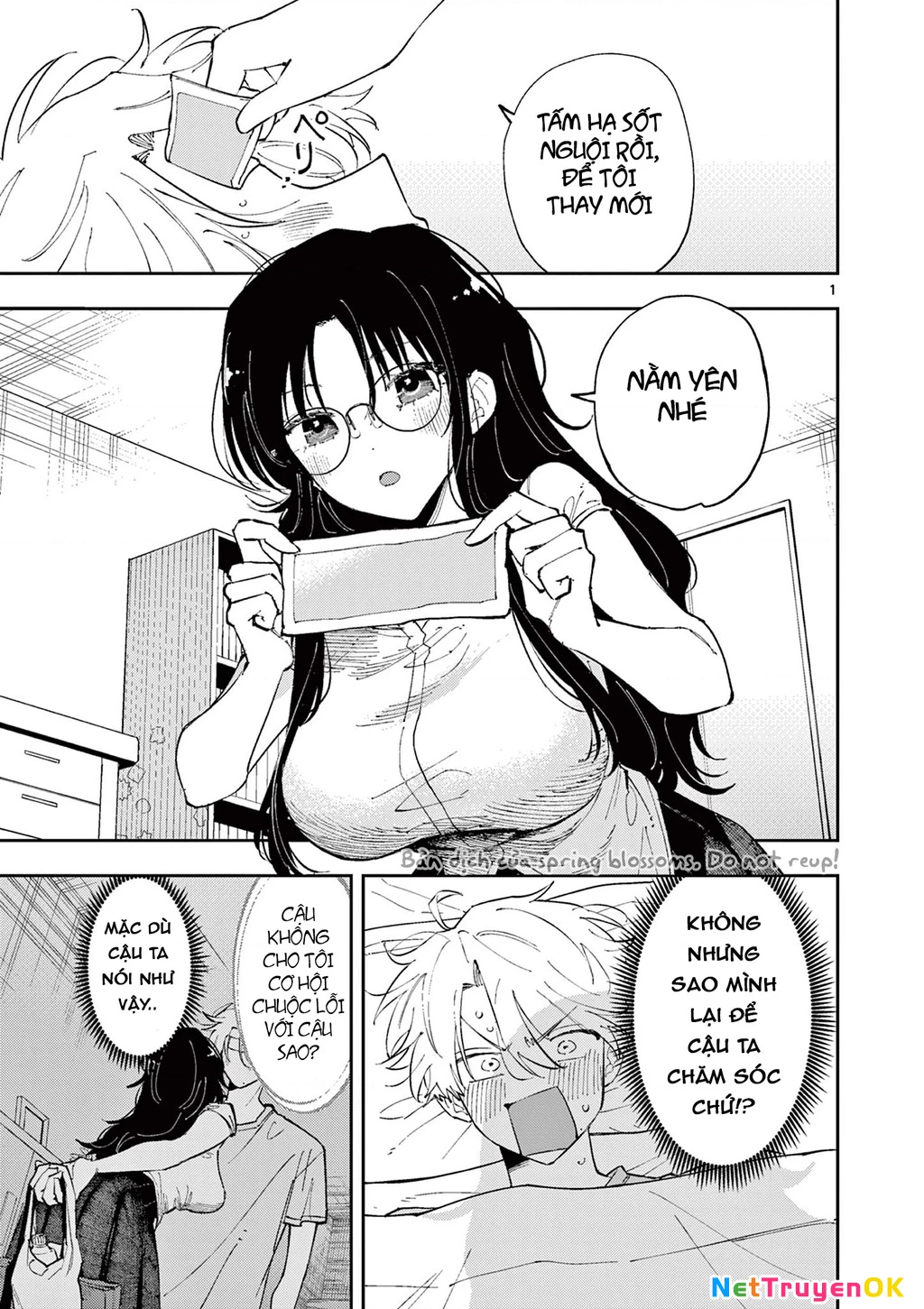 Nhỏ ngồi cạnh bên nhìn tôi với ánh mắt như vậy Chapter 12 - Trang 2