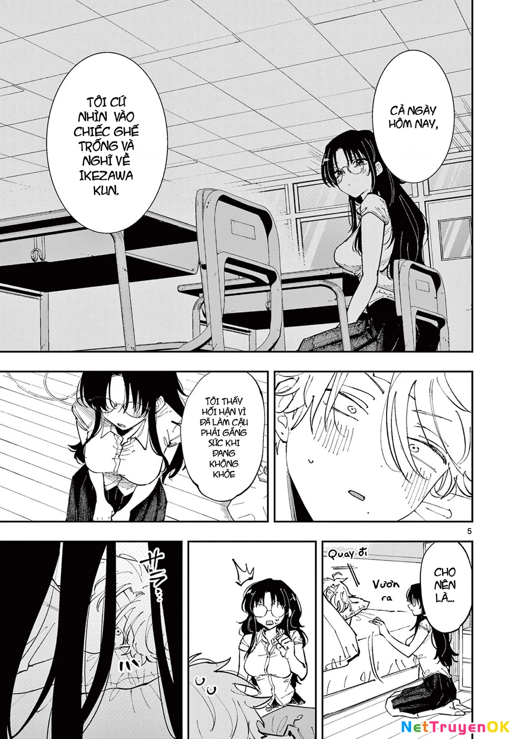 Nhỏ ngồi cạnh bên nhìn tôi với ánh mắt như vậy Chapter 12 - Trang 2