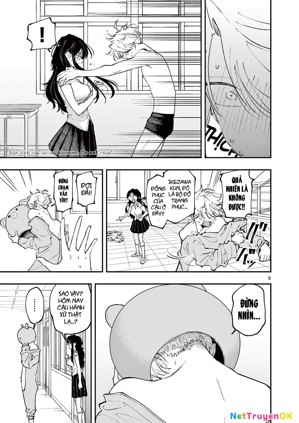 Nhỏ ngồi cạnh bên nhìn tôi với ánh mắt như vậy Chapter 15 - Trang 2