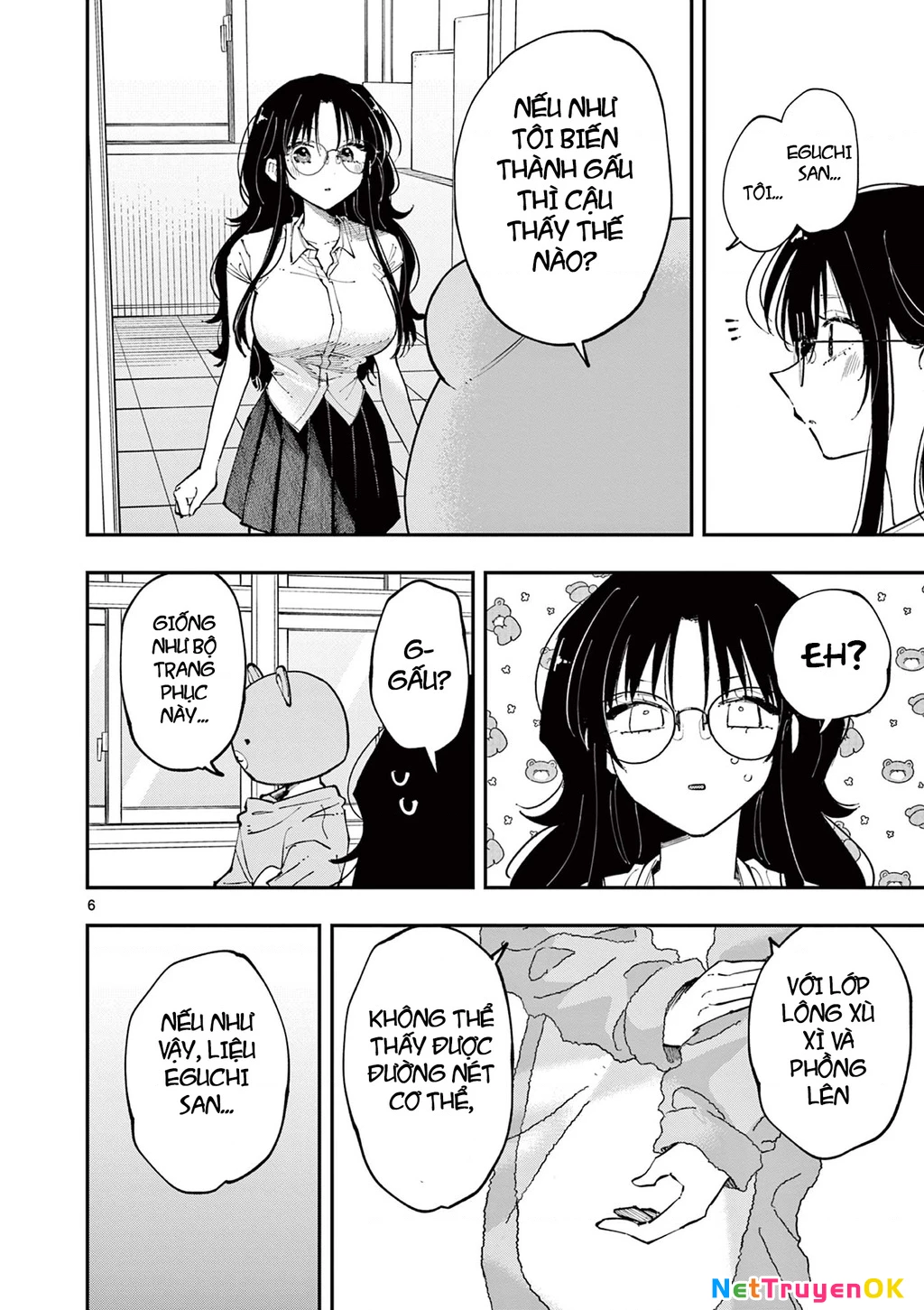 Nhỏ ngồi cạnh bên nhìn tôi với ánh mắt như vậy Chapter 15 - Trang 2