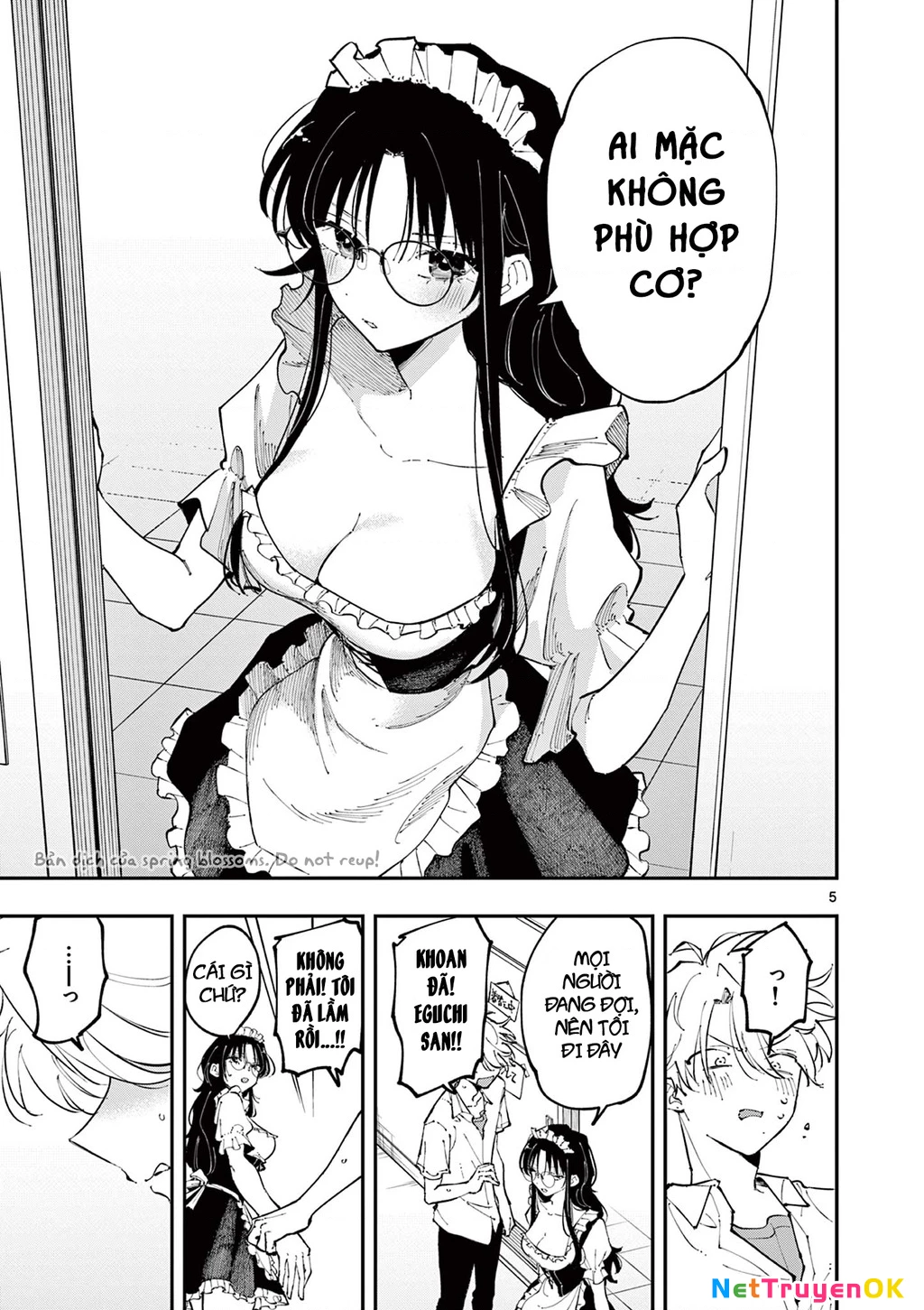 Nhỏ ngồi cạnh bên nhìn tôi với ánh mắt như vậy Chapter 16 - Trang 2