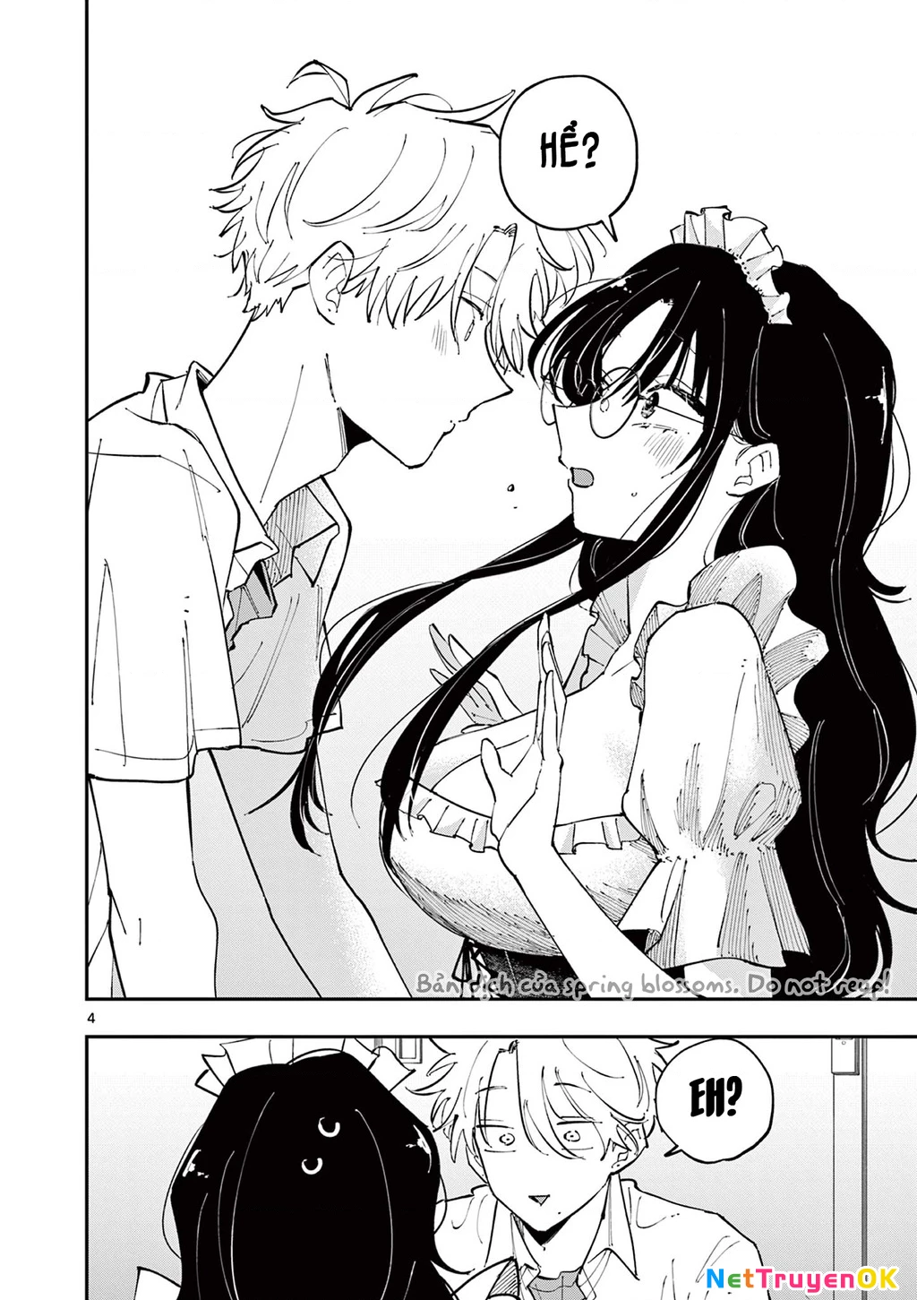 Nhỏ ngồi cạnh bên nhìn tôi với ánh mắt như vậy Chapter 17 - Trang 2