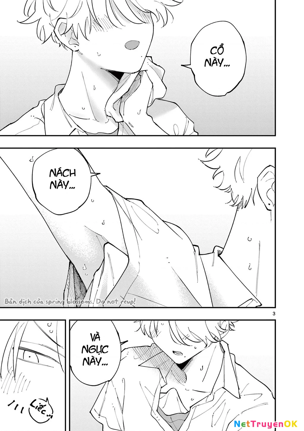 Nhỏ ngồi cạnh bên nhìn tôi với ánh mắt như vậy Chapter 18 - Trang 2