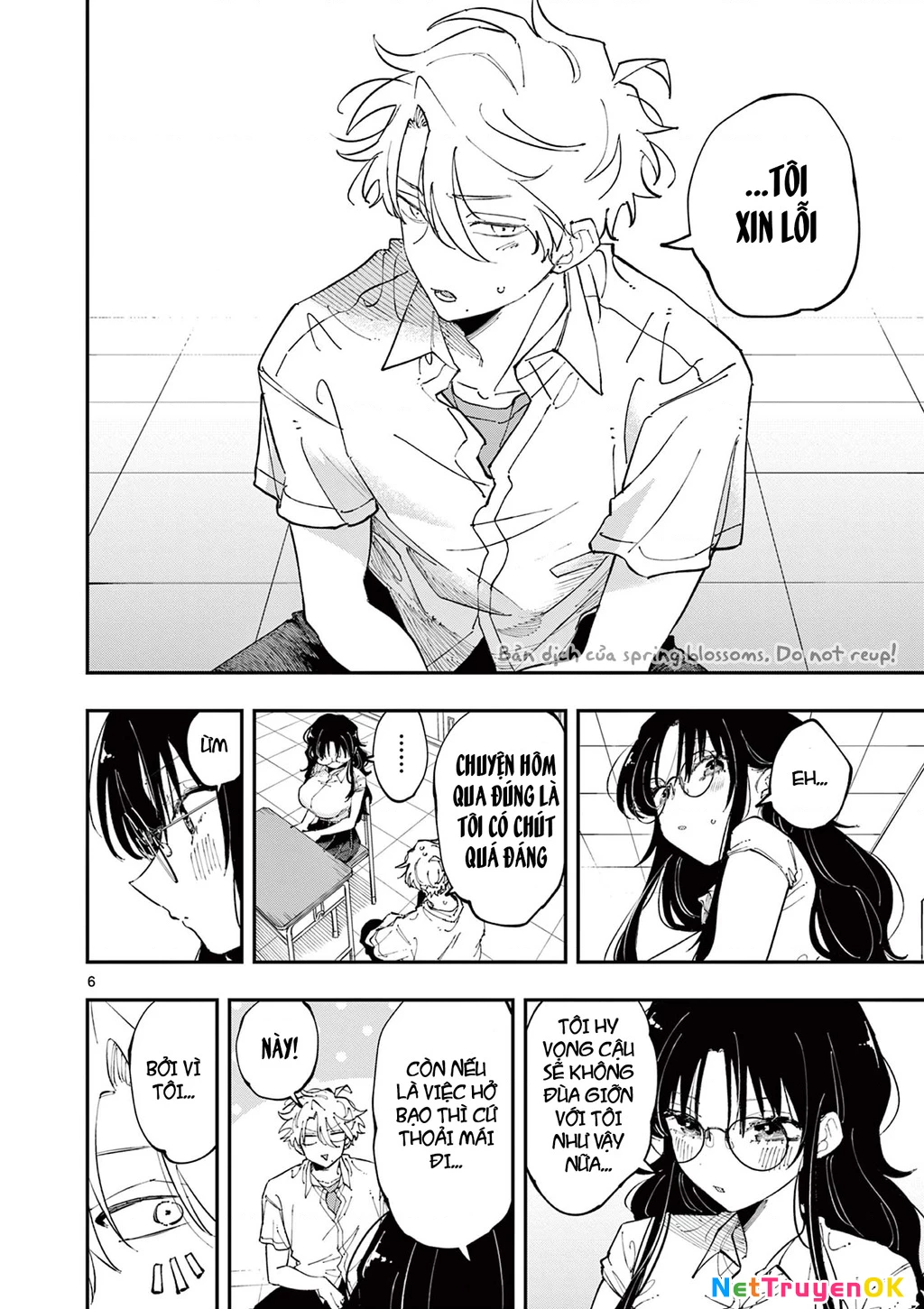 Nhỏ ngồi cạnh bên nhìn tôi với ánh mắt như vậy Chapter 18 - Trang 2