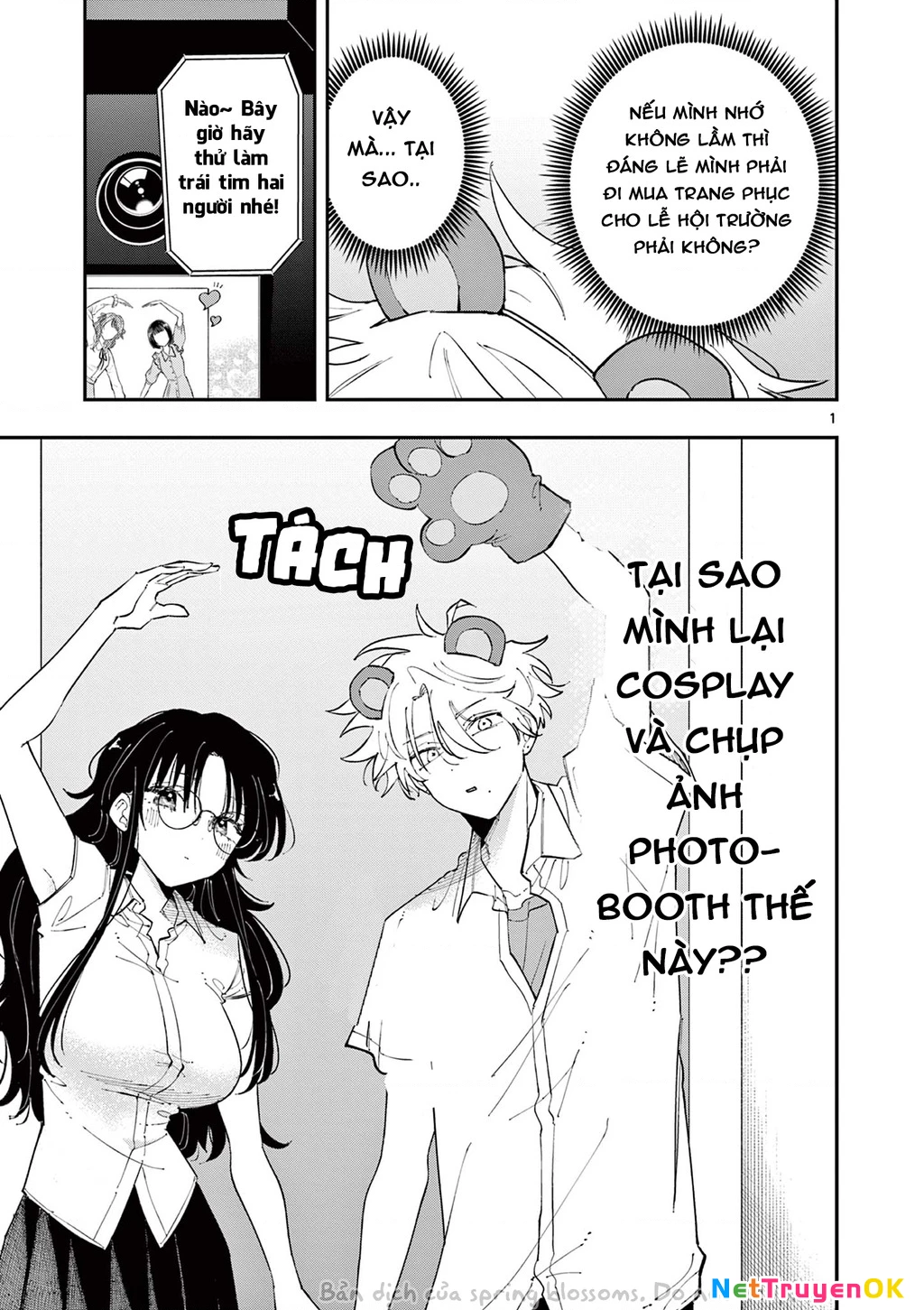 Nhỏ ngồi cạnh bên nhìn tôi với ánh mắt như vậy Chapter 20 - Trang 2