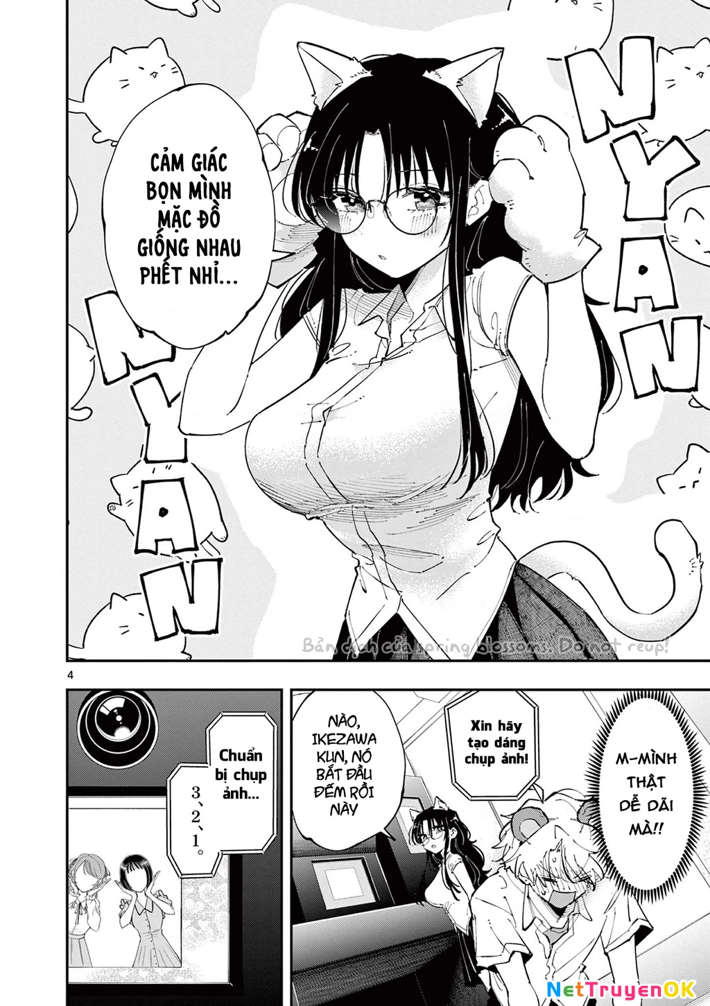 Nhỏ ngồi cạnh bên nhìn tôi với ánh mắt như vậy Chapter 20 - Trang 2