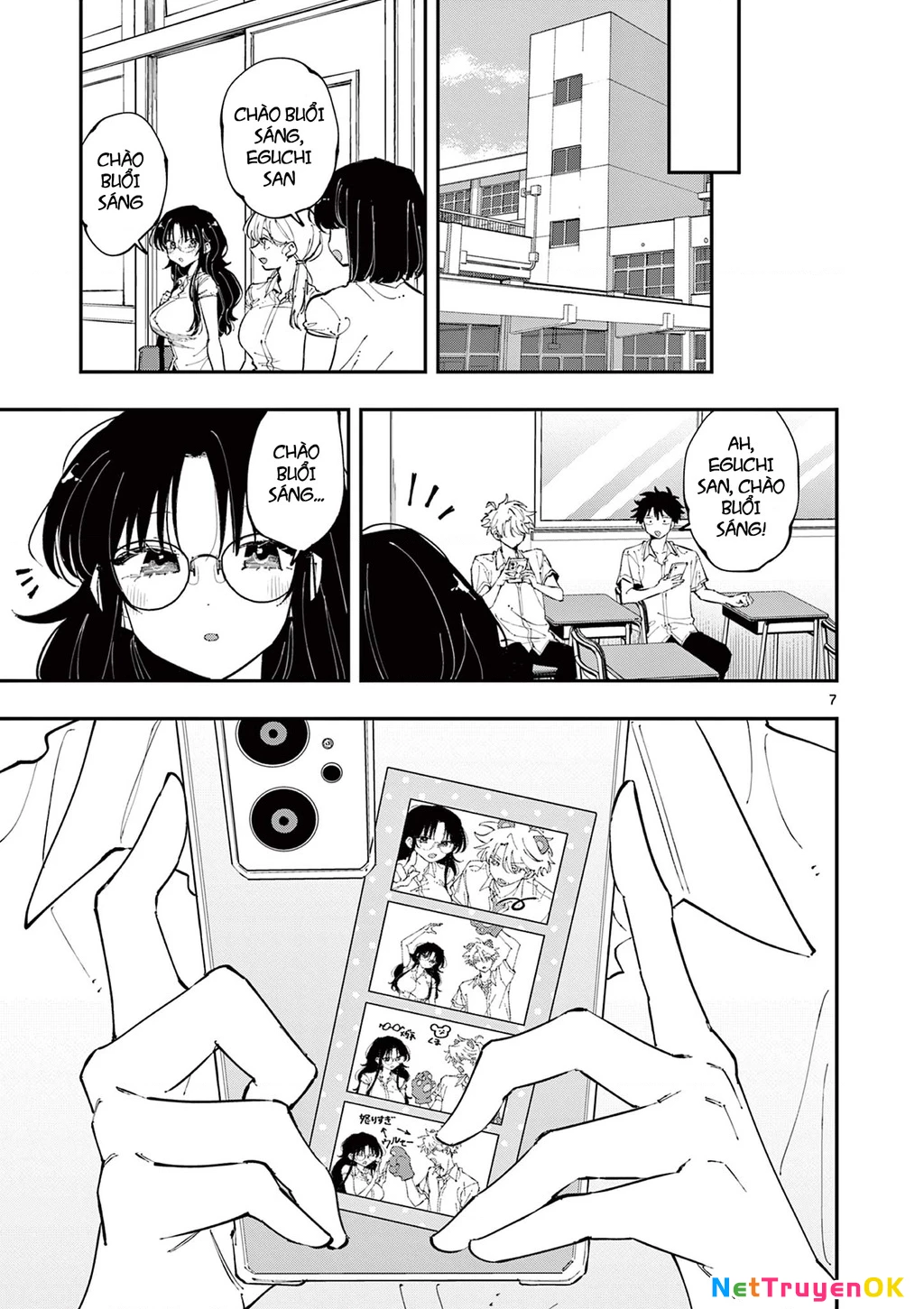 Nhỏ ngồi cạnh bên nhìn tôi với ánh mắt như vậy Chapter 21 - Trang 2