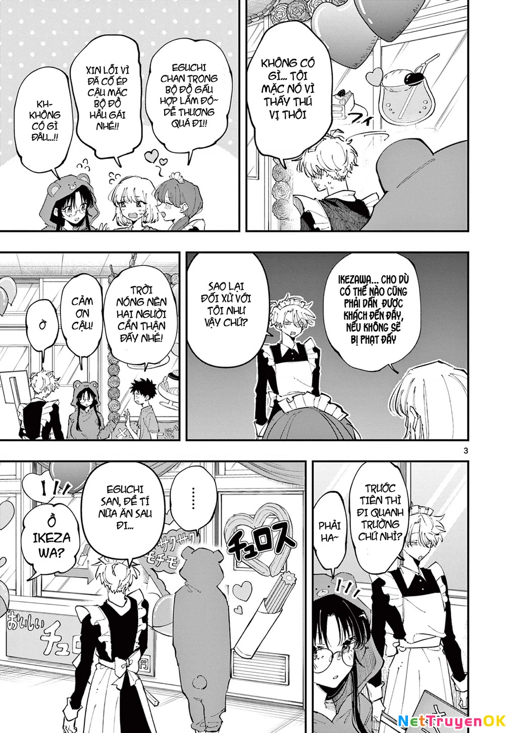 Nhỏ ngồi cạnh bên nhìn tôi với ánh mắt như vậy Chapter 22 - Trang 2