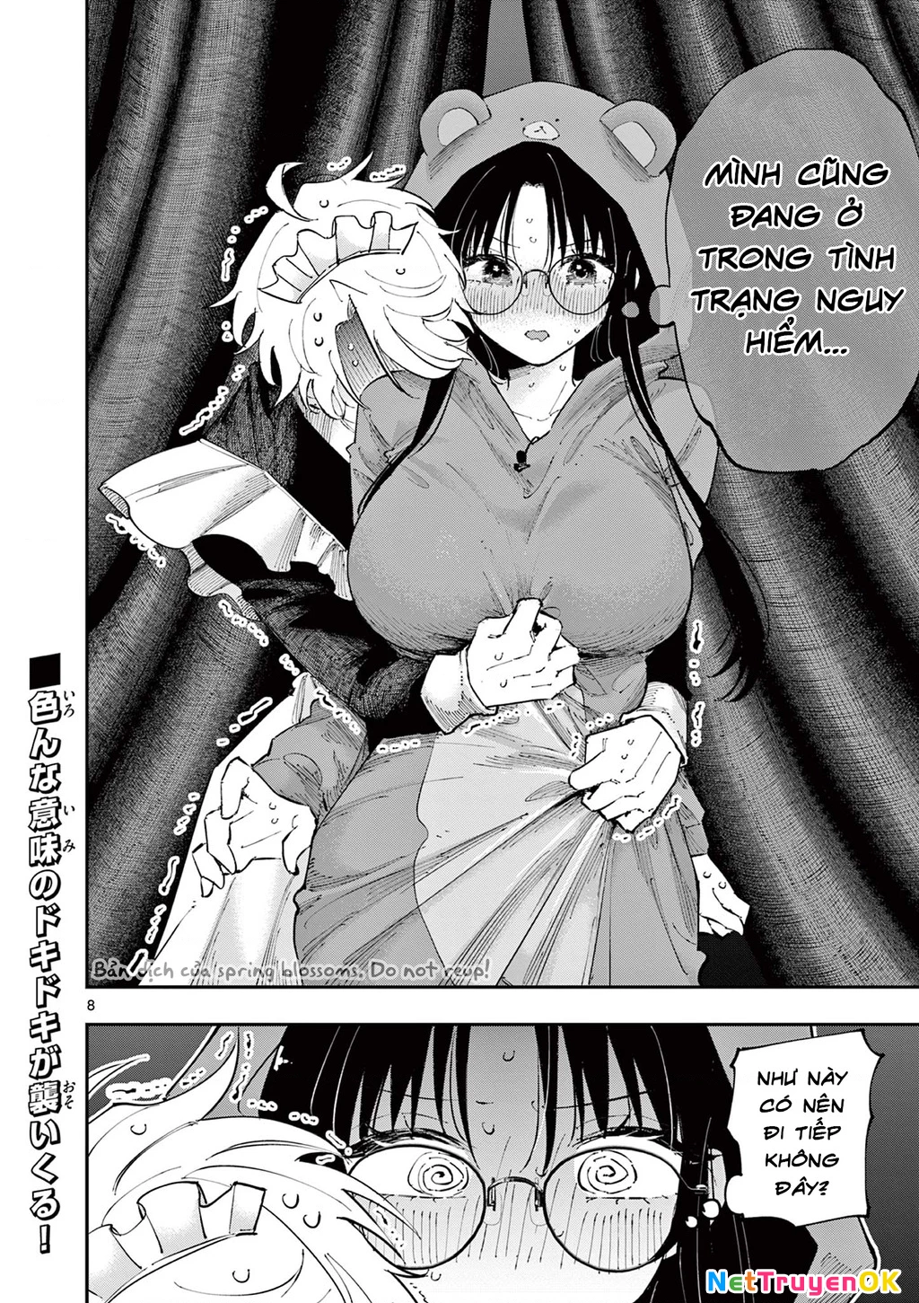 Nhỏ ngồi cạnh bên nhìn tôi với ánh mắt như vậy Chapter 24 - Trang 2