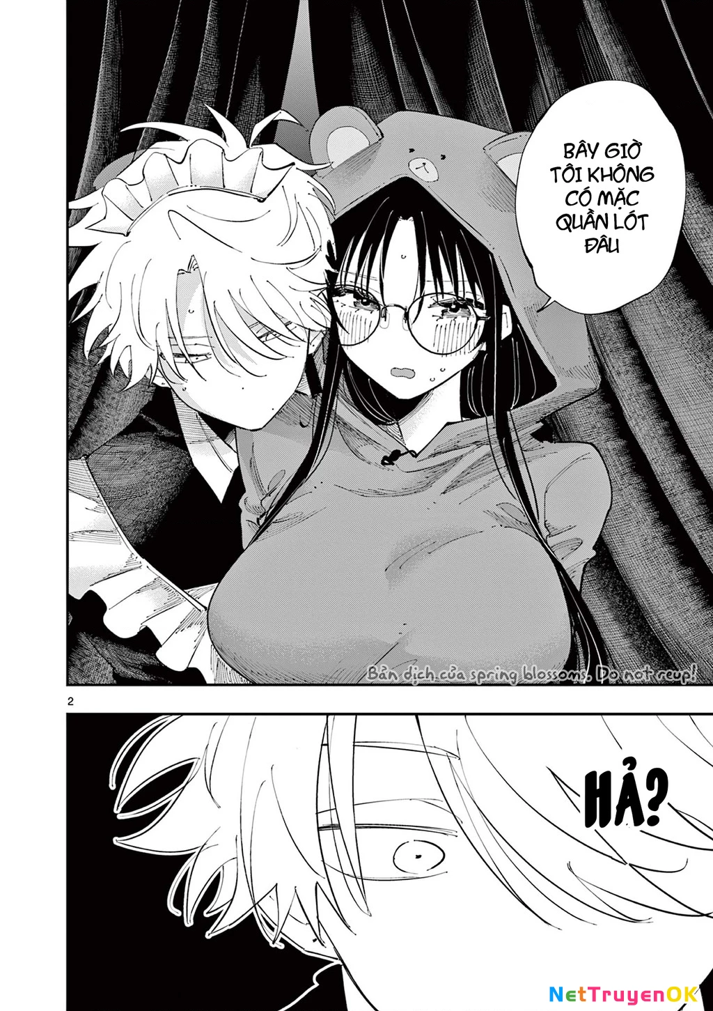 Nhỏ ngồi cạnh bên nhìn tôi với ánh mắt như vậy Chapter 25 - Trang 2