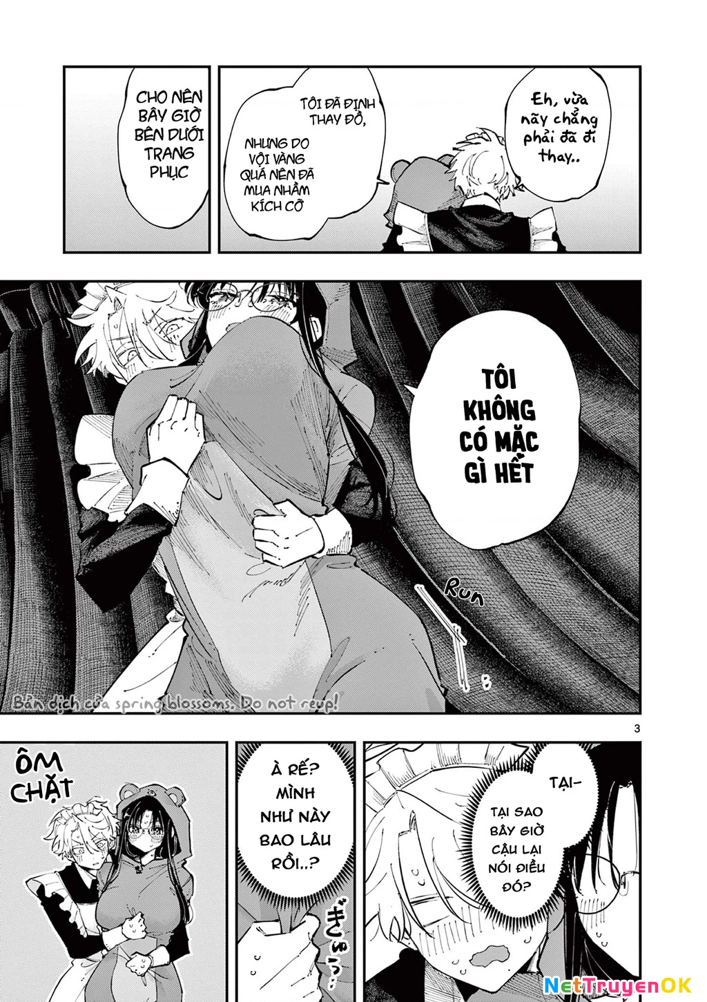 Nhỏ ngồi cạnh bên nhìn tôi với ánh mắt như vậy Chapter 25 - Trang 2