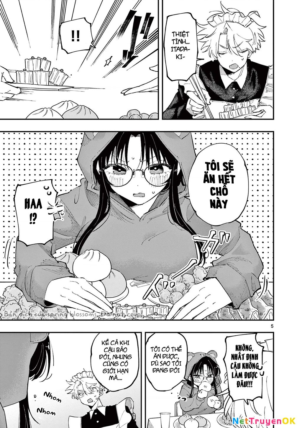 Nhỏ ngồi cạnh bên nhìn tôi với ánh mắt như vậy Chapter 27 - Trang 2