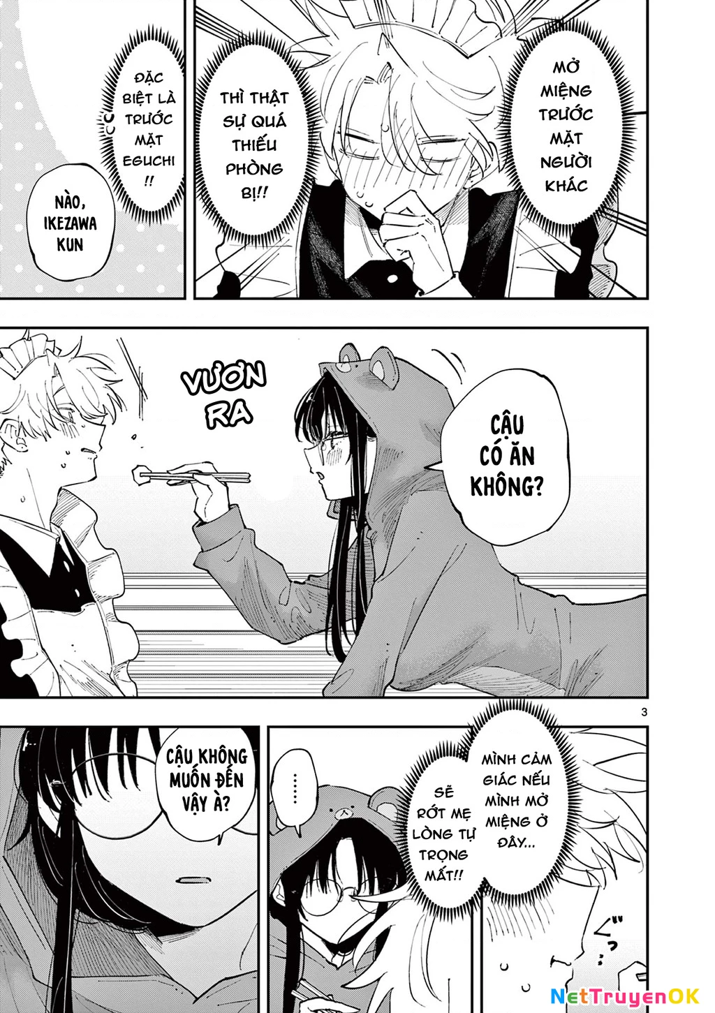 Nhỏ ngồi cạnh bên nhìn tôi với ánh mắt như vậy Chapter 28 - Trang 2