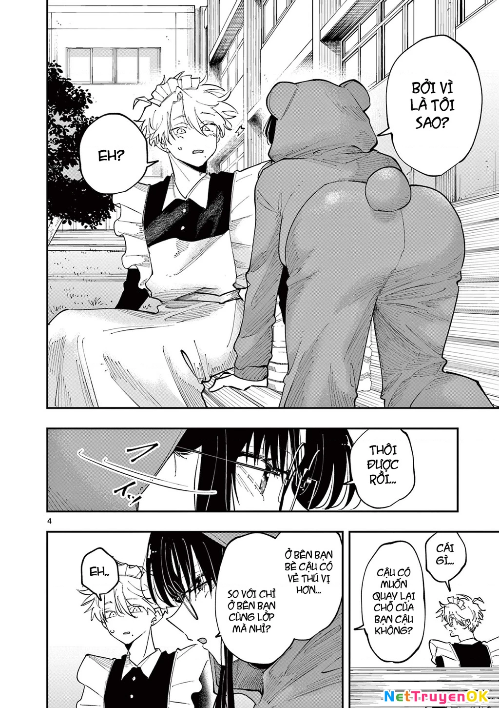 Nhỏ ngồi cạnh bên nhìn tôi với ánh mắt như vậy Chapter 28 - Trang 2