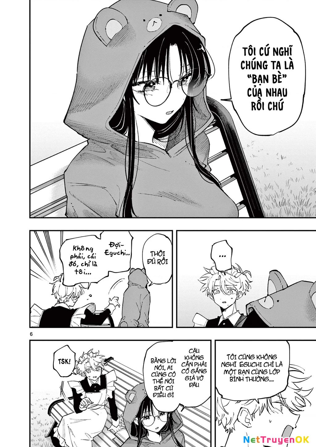 Nhỏ ngồi cạnh bên nhìn tôi với ánh mắt như vậy Chapter 28 - Trang 2