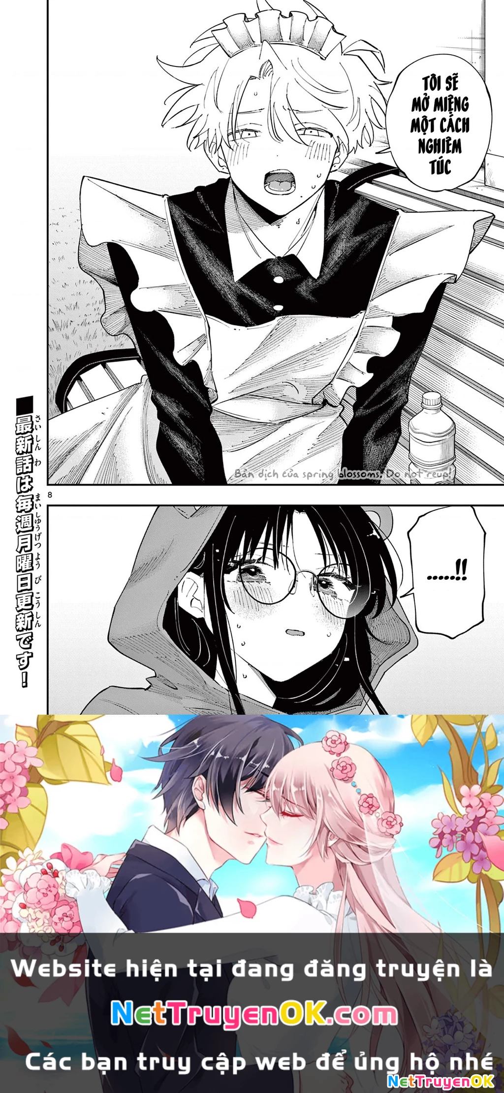 Nhỏ ngồi cạnh bên nhìn tôi với ánh mắt như vậy Chapter 28 - Trang 2