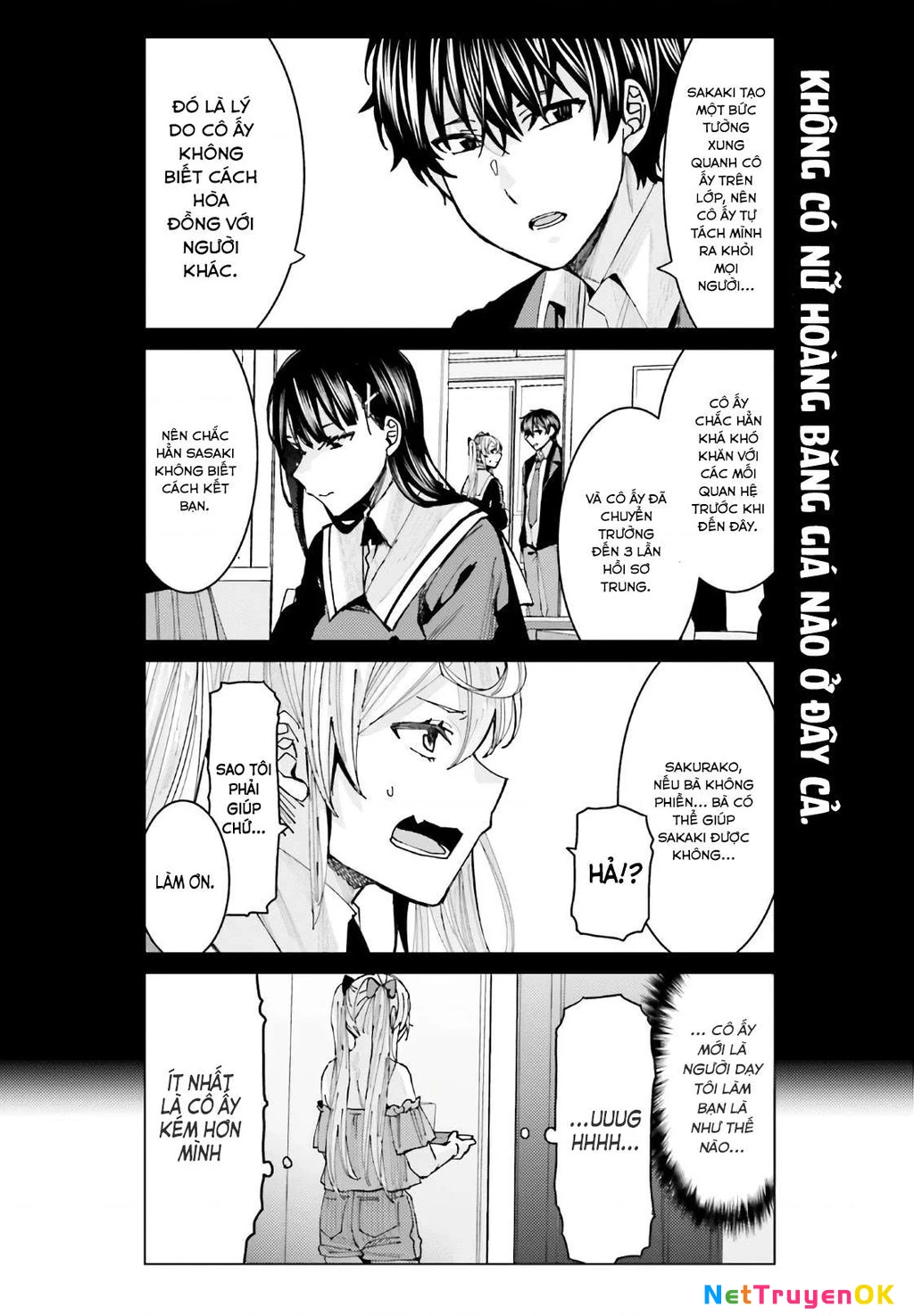 Sakurako Himegasaki is Still Pitiably Cute Today Chapter 5 - Trang 2
