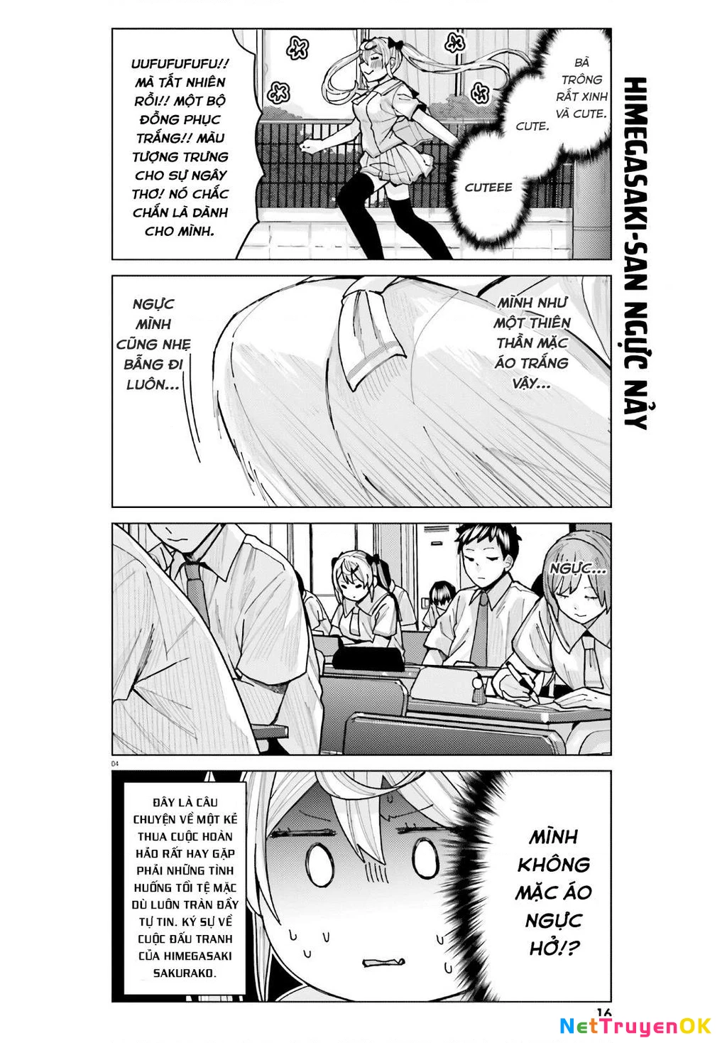 Sakurako Himegasaki is Still Pitiably Cute Today Chapter 10 - Trang 2