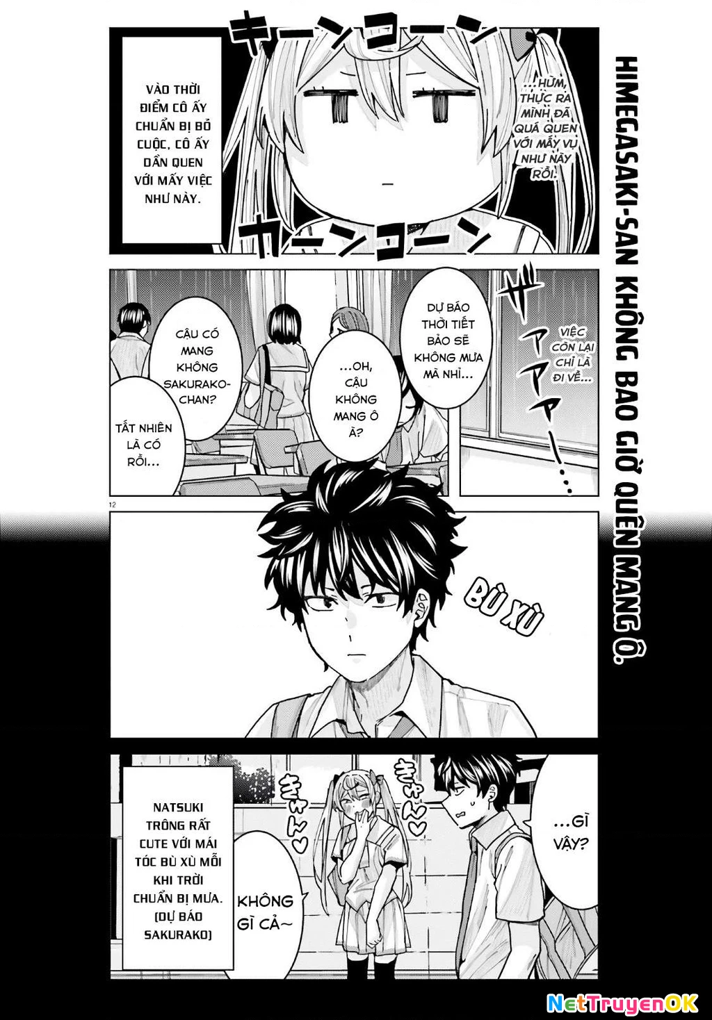 Sakurako Himegasaki is Still Pitiably Cute Today Chapter 10 - Trang 2