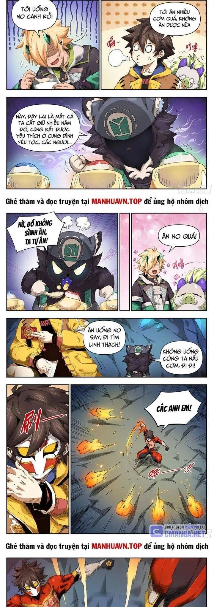 Anh Hùng Quyết Đấu Phá Không Chapter 33.5 - Trang 2