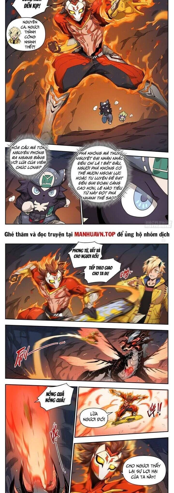 Anh Hùng Quyết Đấu Phá Không Chapter 37.5 - Trang 2