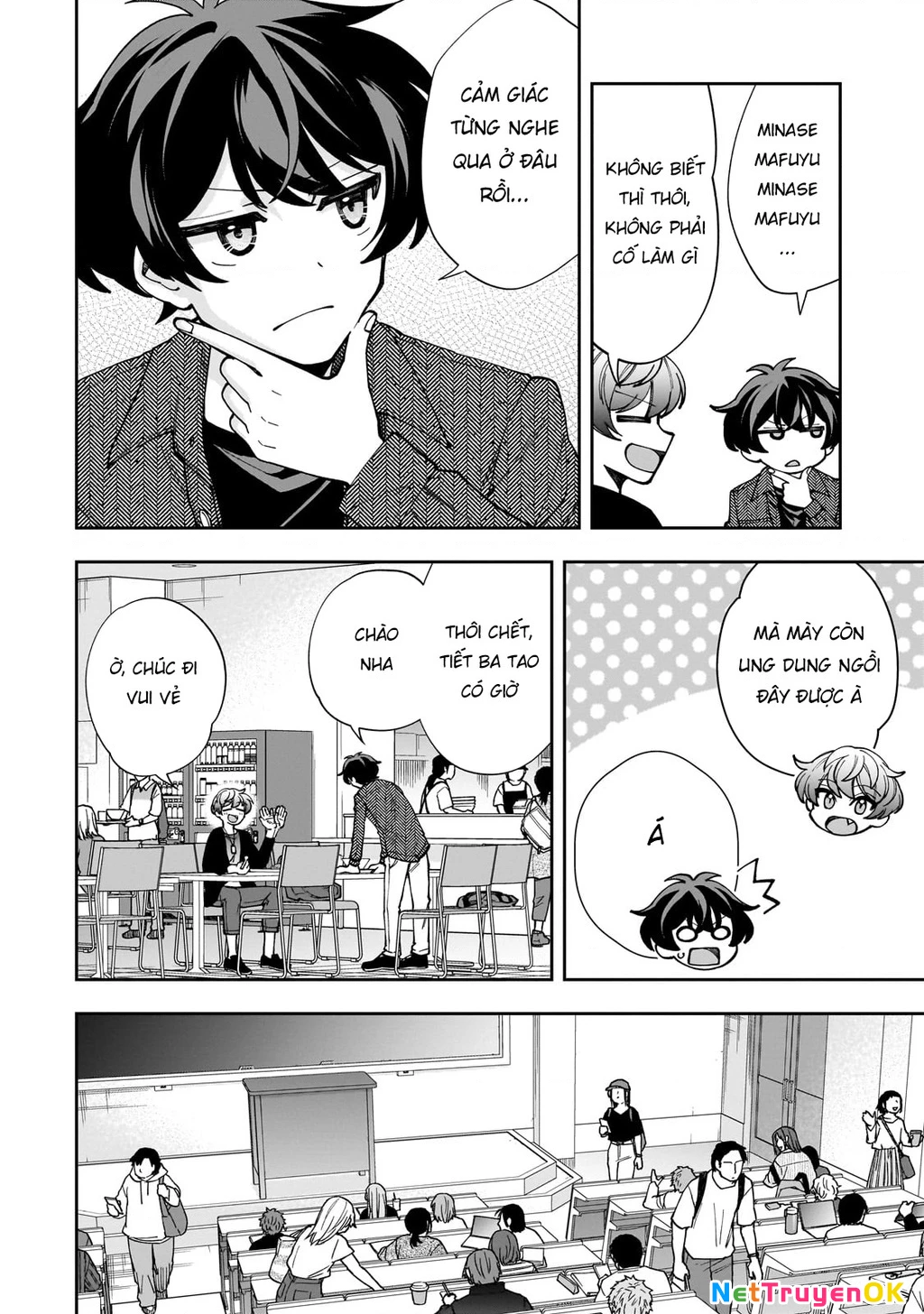 Net no "Oshi" to Real no "Oshi" ga Tonari ni Hikkoshite Kita Chapter 4 - Trang 2