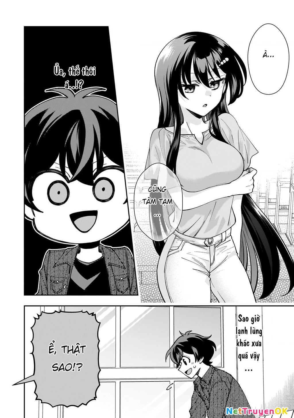 Net no "Oshi" to Real no "Oshi" ga Tonari ni Hikkoshite Kita Chapter 4 - Trang 2