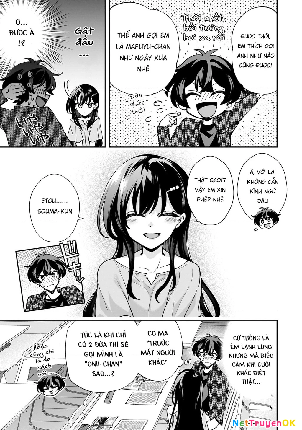 Net no "Oshi" to Real no "Oshi" ga Tonari ni Hikkoshite Kita Chapter 4 - Trang 2