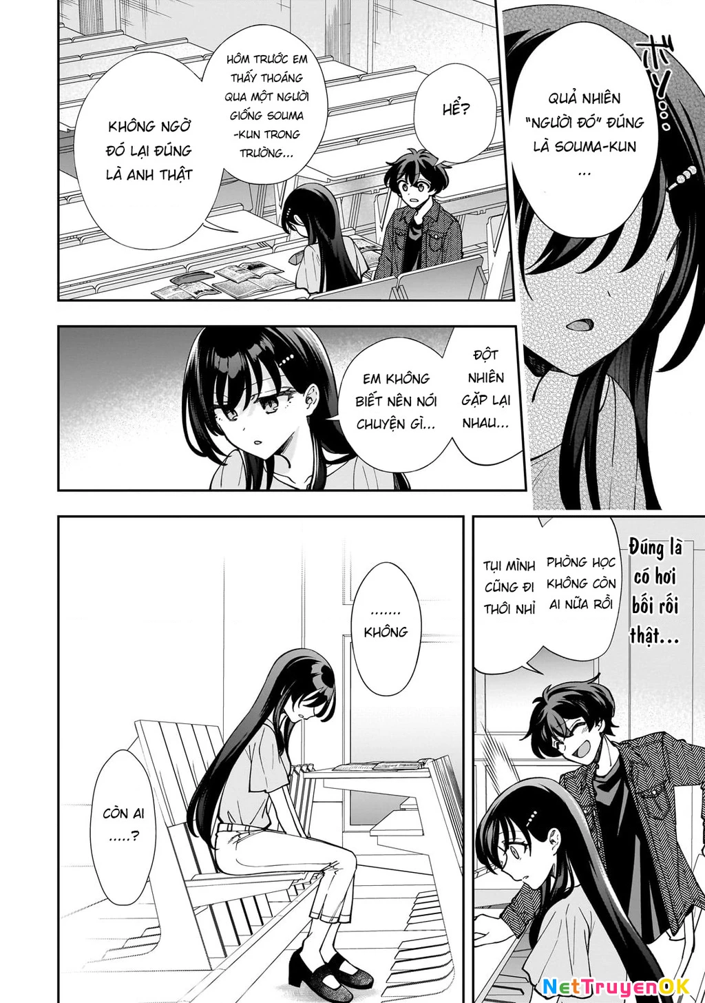 Net no "Oshi" to Real no "Oshi" ga Tonari ni Hikkoshite Kita Chapter 4 - Trang 2