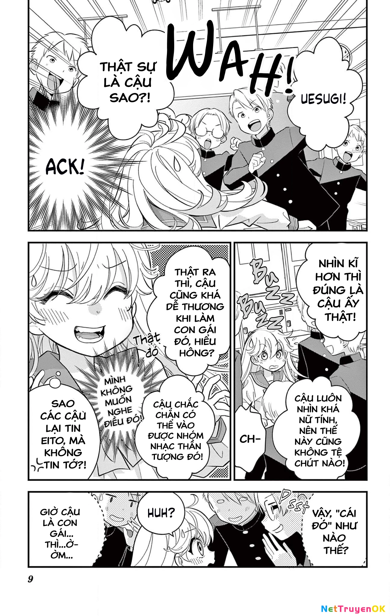 Uesugi-kun wa Onnanoko wo Yametai Chapter 4 - Trang 3