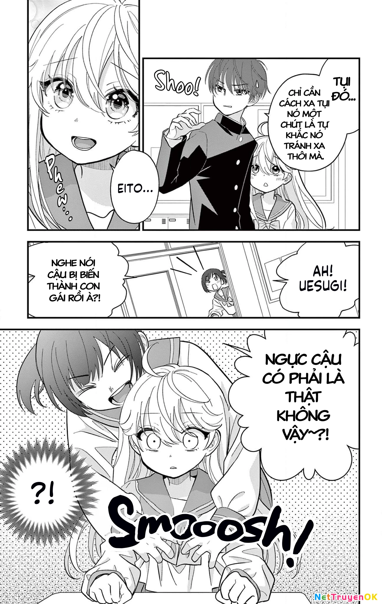 Uesugi-kun wa Onnanoko wo Yametai Chapter 4 - Trang 3