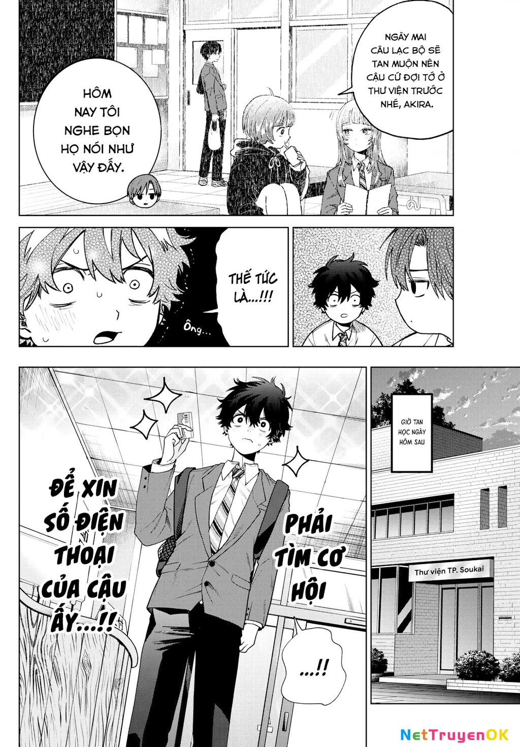 Mối tình đầu đầy trắc trở của Momose Akira Chapter 15 - Trang 3