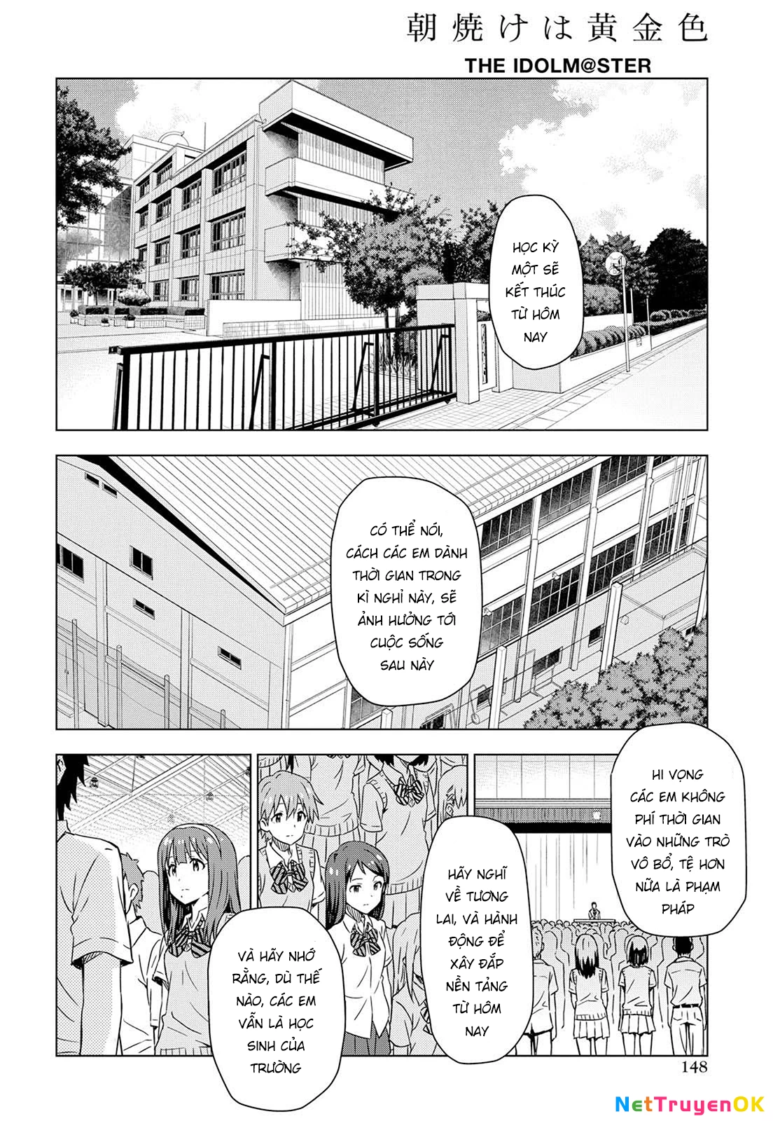 Asayake wa Koganeiro - The IDOLM@STER Chapter 6.2 - Trang 2