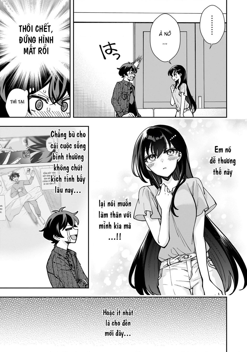 Net no "Oshi" to Real no "Oshi" ga Tonari ni Hikkoshite Kita Chapter 5 - Trang 2