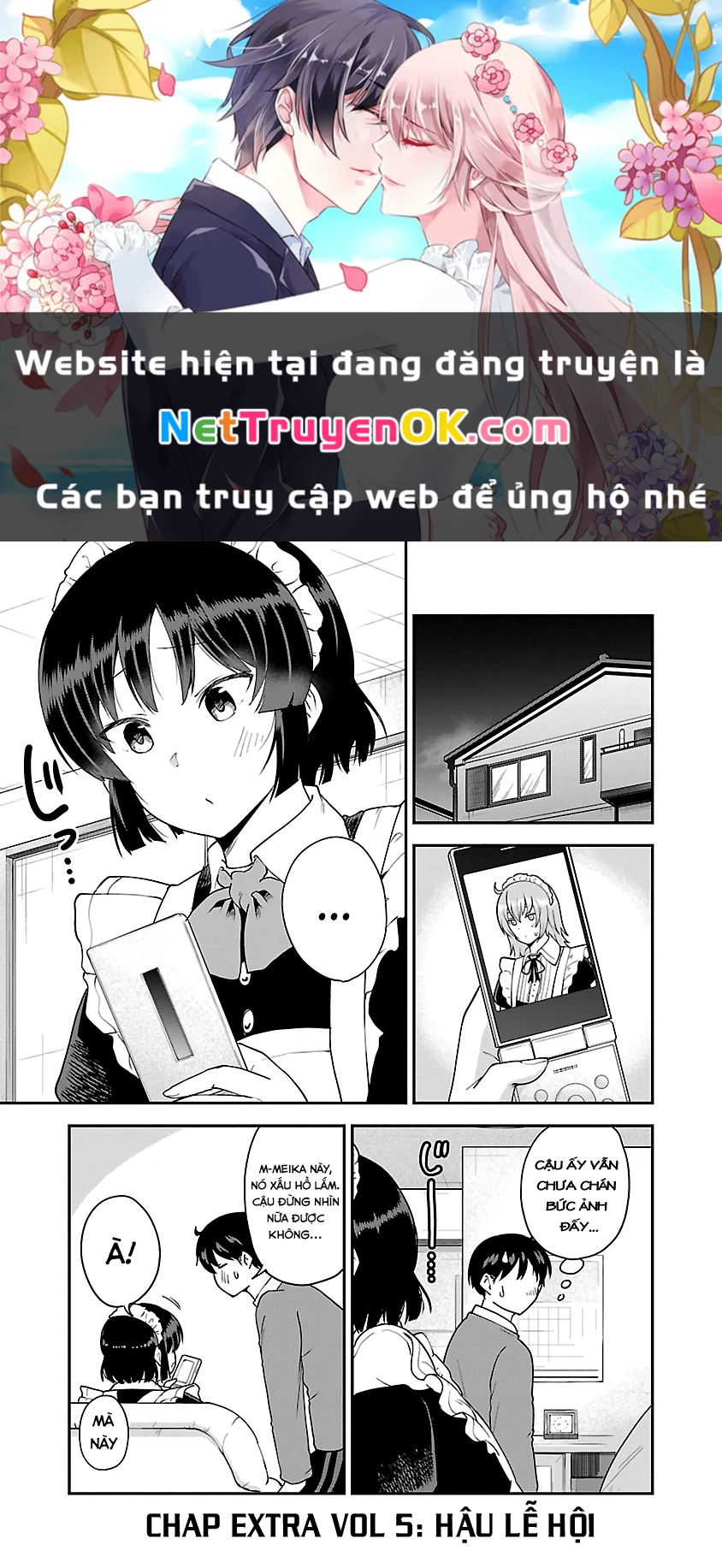 Meika-San Can't Conceal Her Emotions Chapter 63.1 - Trang 2