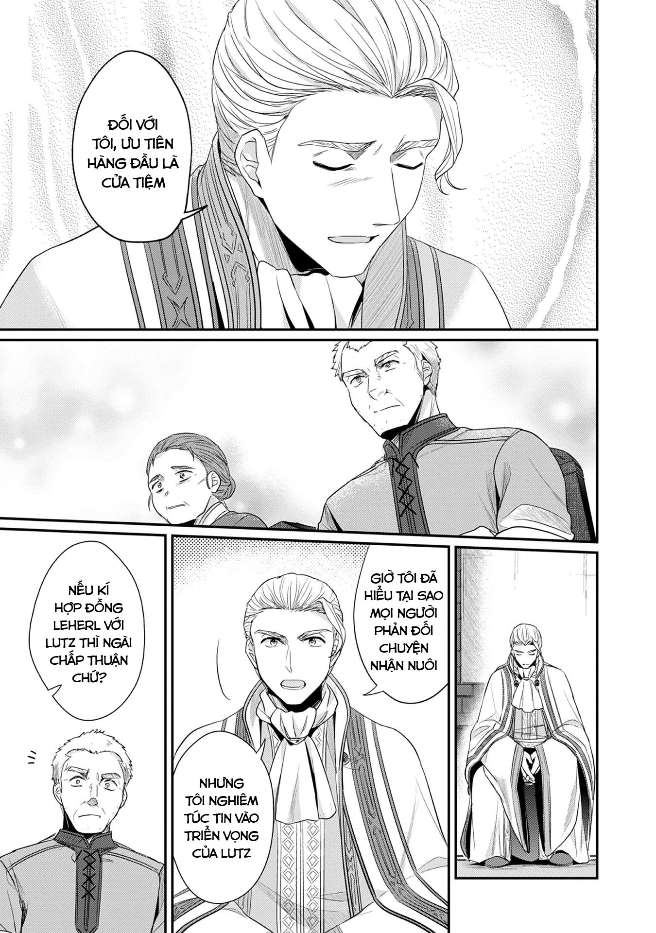 Honzuki No Gekokujou Dai 2-Bu: Hon No Tamenara Miko Ni Naru! Chapter 18 - Trang 3