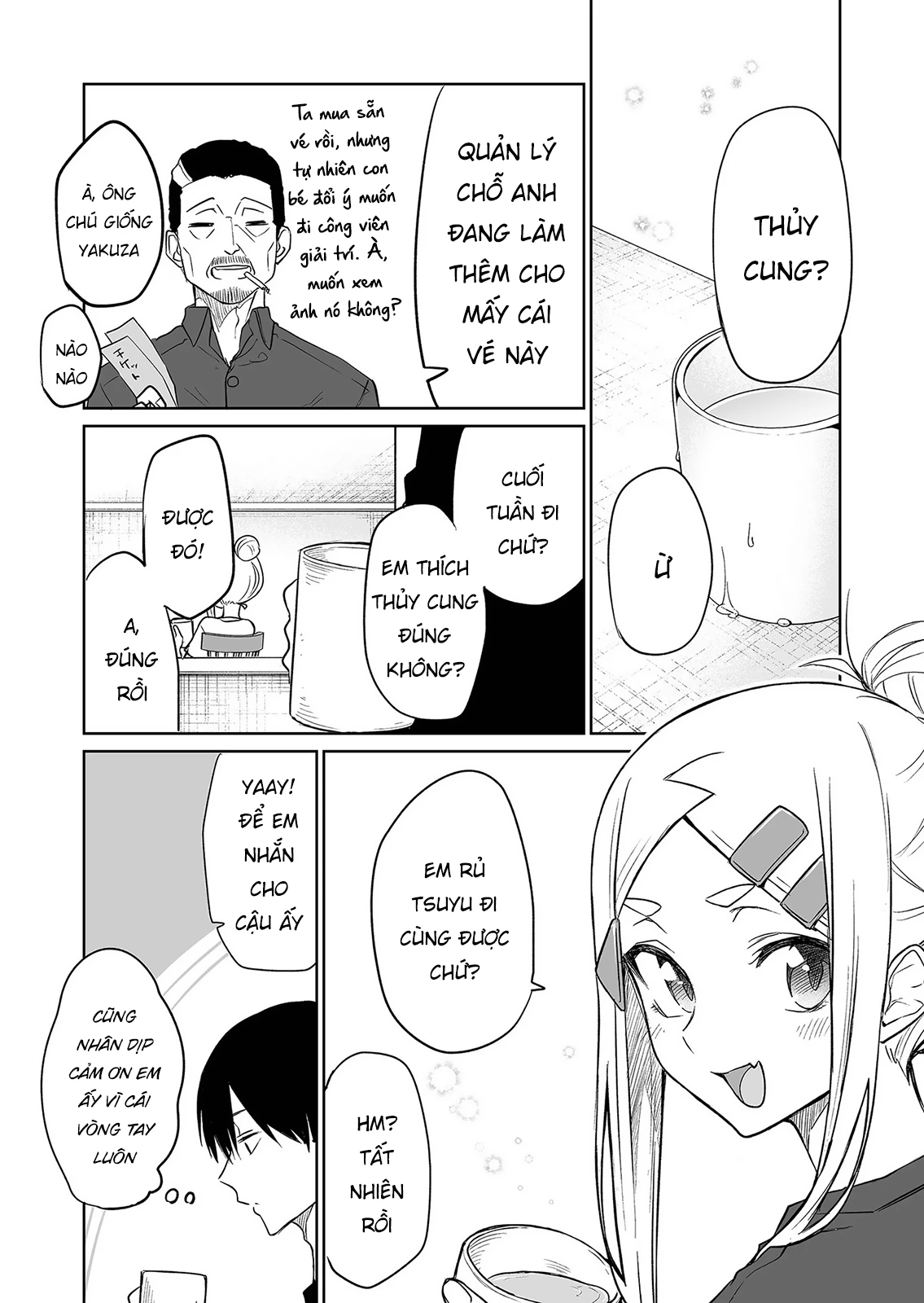 Tôi chẳng hiểu cô bạn của em gái tôi đang nghĩ gì! Chapter 7 - Trang 2