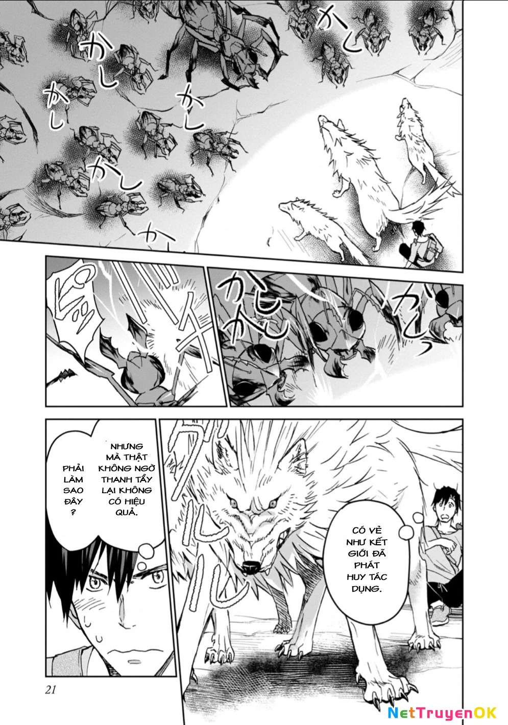 Isekai Ni Otosaretara... Jouka Wa Kihon! - Rơi Vào Dị Giới, Tôi Chủ Yếu Đi Thanh Tẩy! Chapter 10 - Trang 2