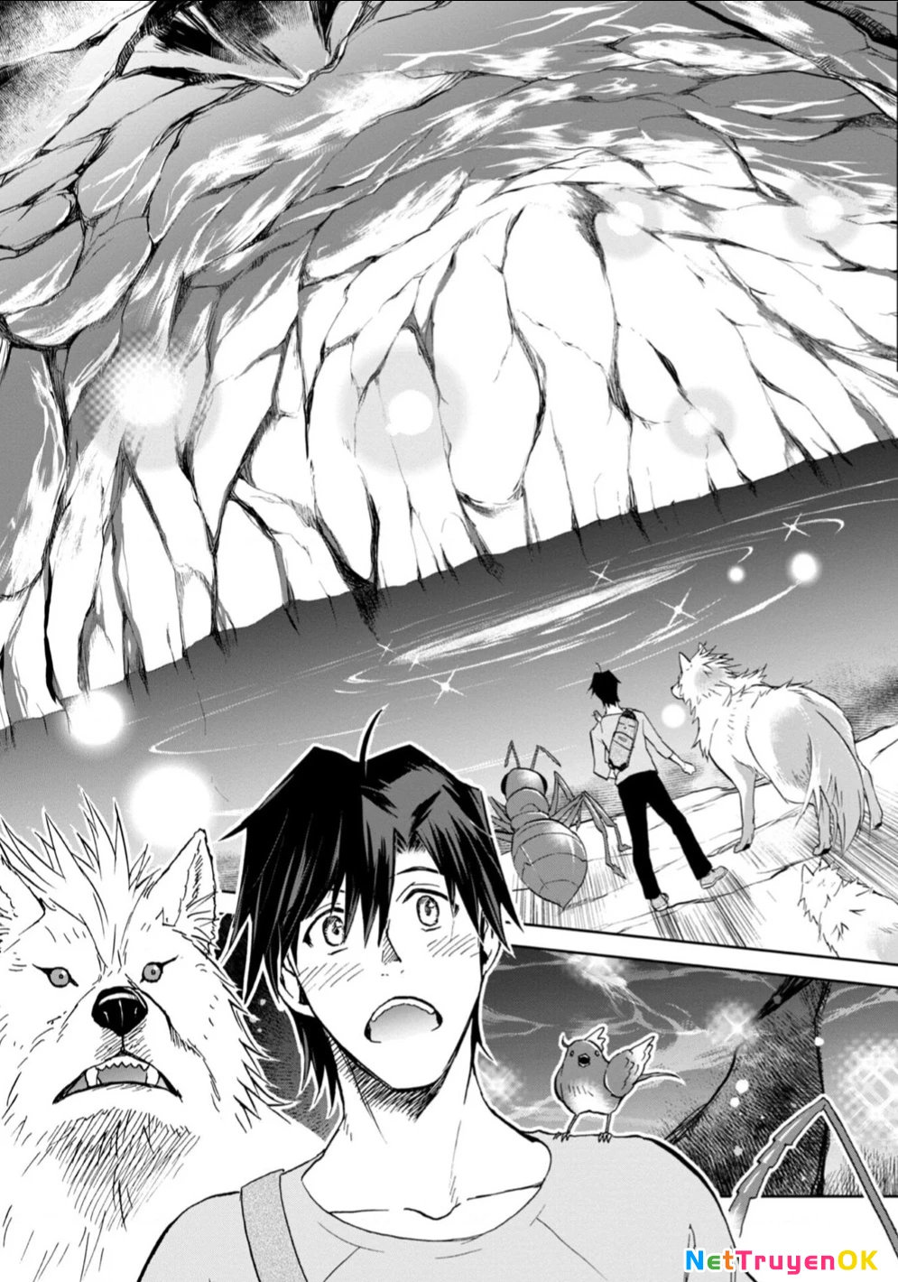 Isekai Ni Otosaretara... Jouka Wa Kihon! - Rơi Vào Dị Giới, Tôi Chủ Yếu Đi Thanh Tẩy! Chapter 10 - Trang 2