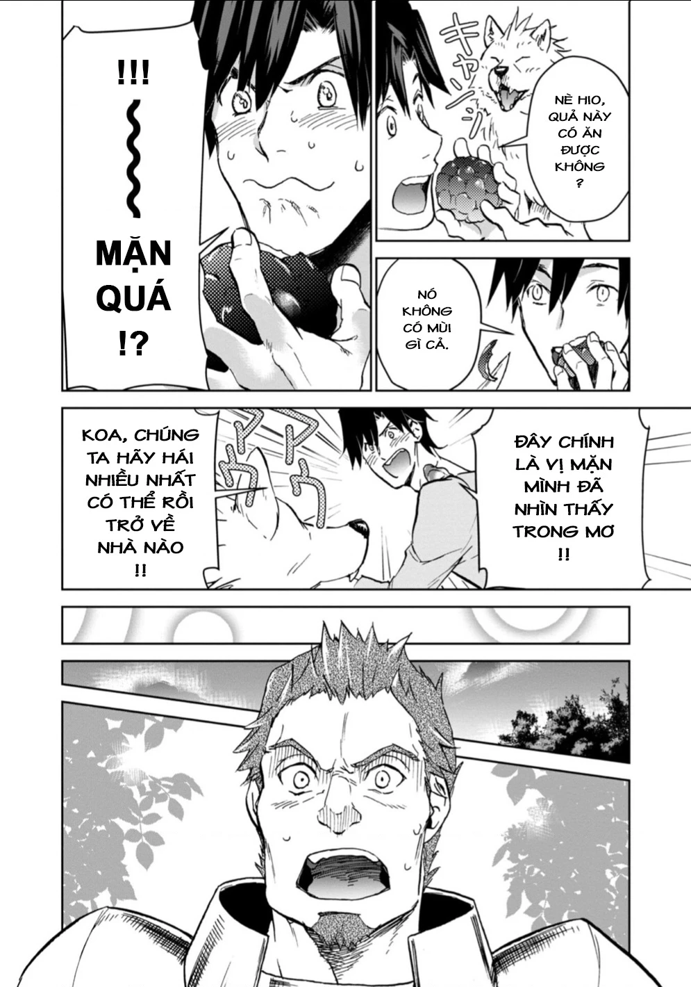 Isekai Ni Otosaretara... Jouka Wa Kihon! - Rơi Vào Dị Giới, Tôi Chủ Yếu Đi Thanh Tẩy! Chapter 10 - Trang 2